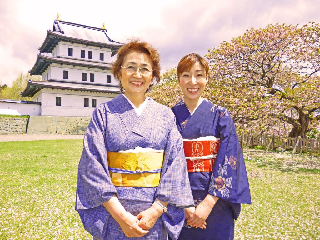 Onsen Ryokan Yano Hotel Kikonai Buitenkant foto